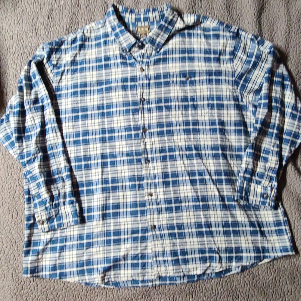 C.E. Schmidt 4xl plaid shirt